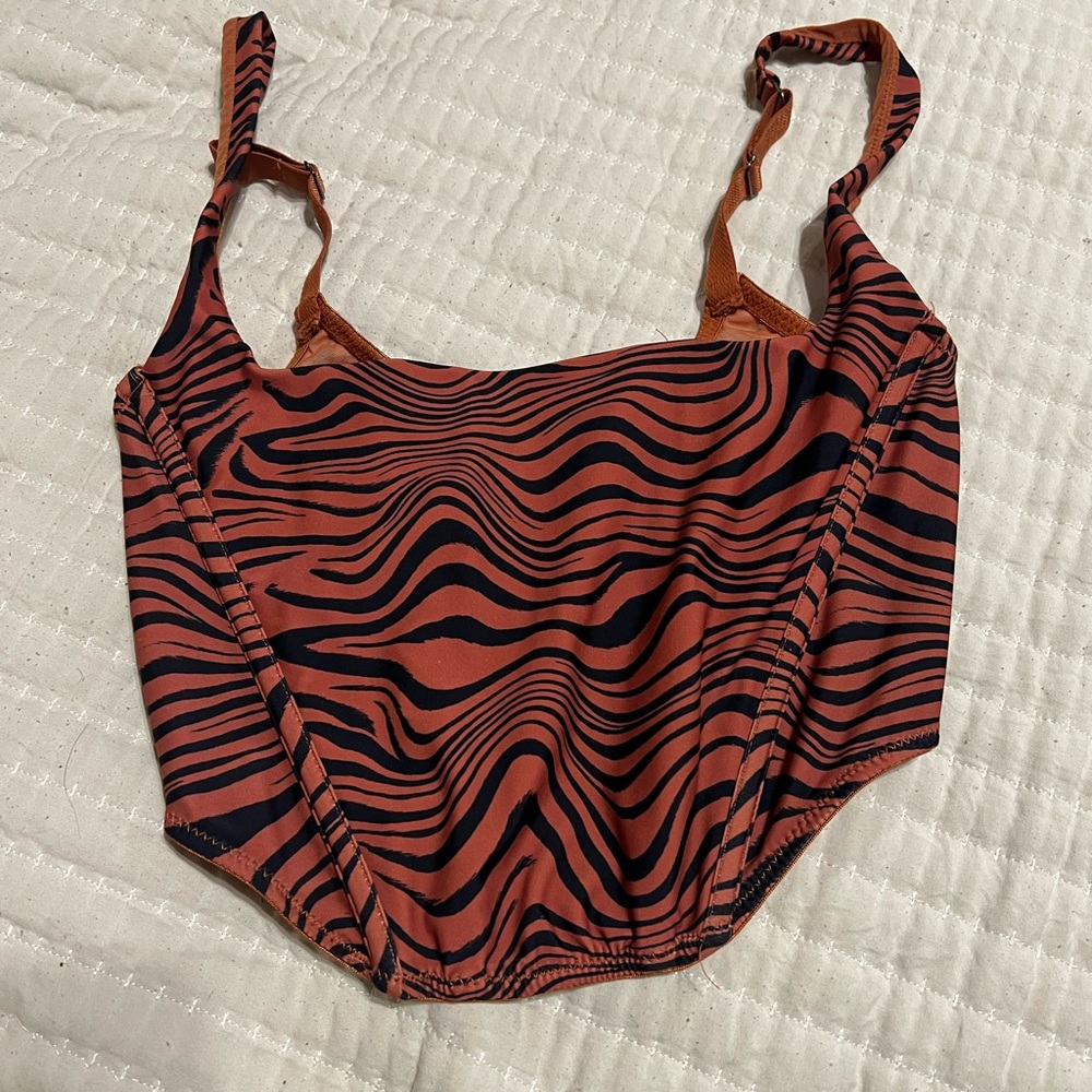 Urban outfitters out from under corset top